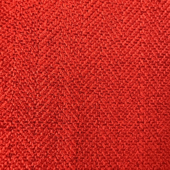 Perceptions Red Cropped Button-Front Blazer - Picture 7 of 9